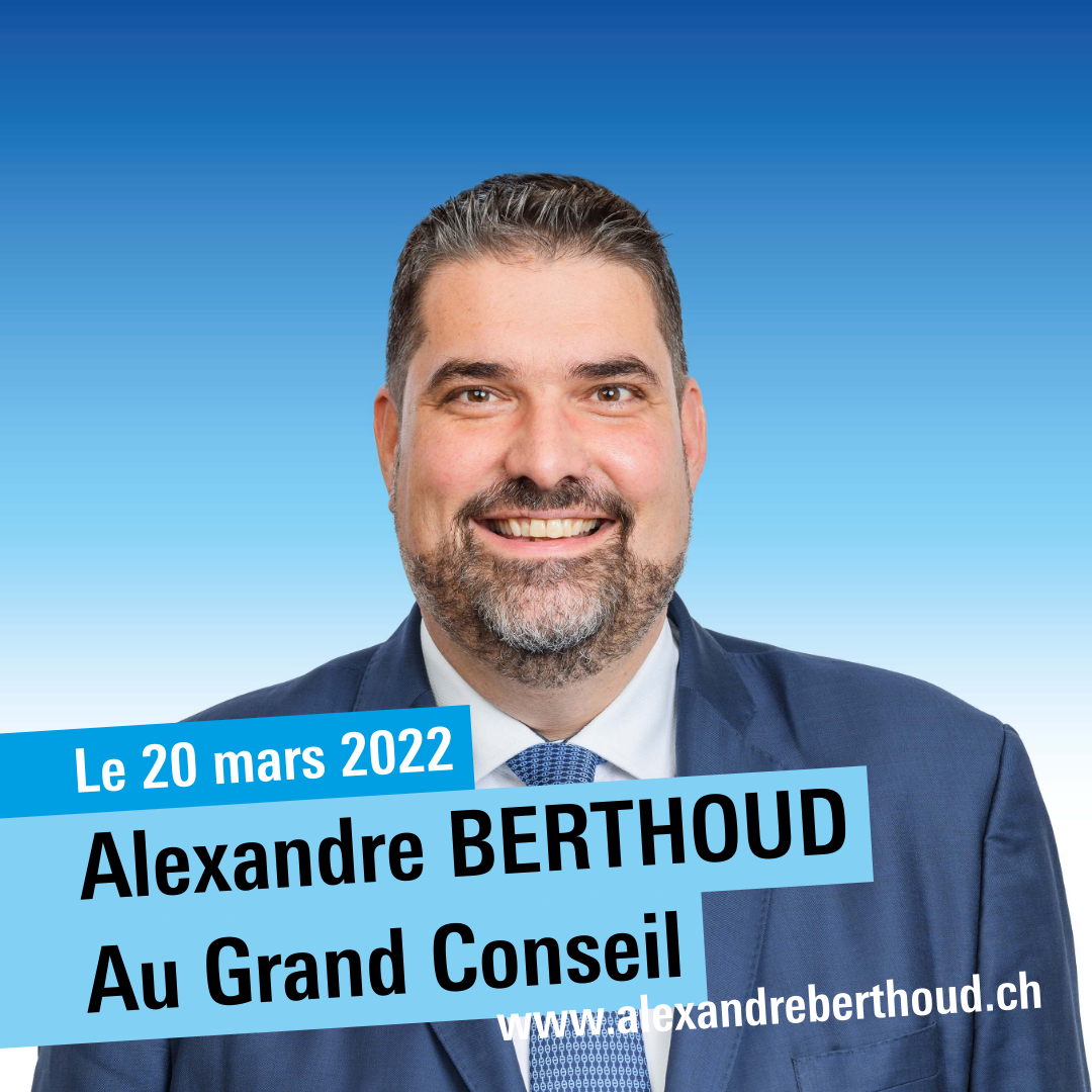 Alexandre Berthoud au Grand Conseil
